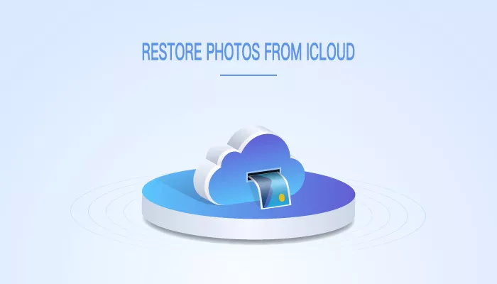 restore photos from iCloud