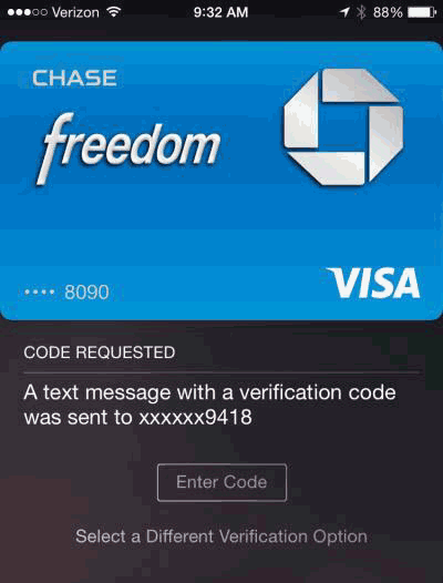 Apple pay verify
