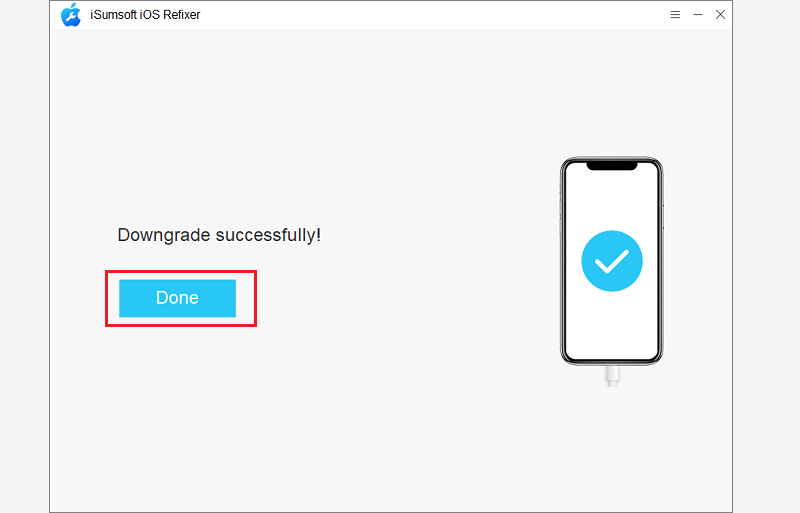 downgrade-successfully
