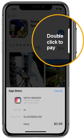 Pay with Face ID