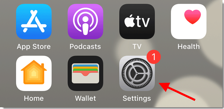 open settings