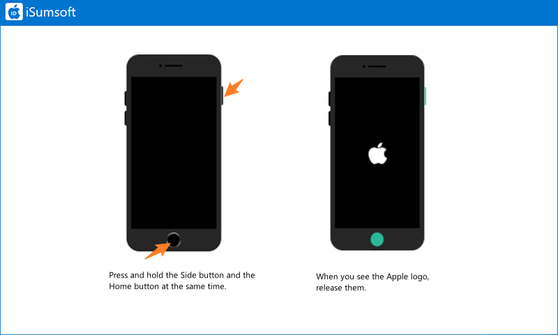 get out of dfu mode of iphone 6 and earlier