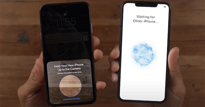 scan the iPhone using viewfinder