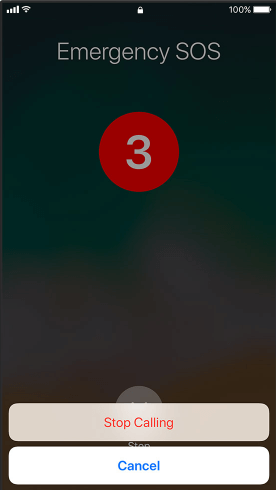 Stop an Emergency call