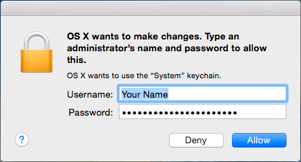Enter Apple ID and Password