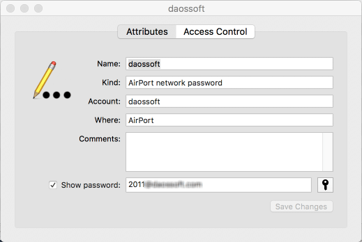 Show Wi-Fi password