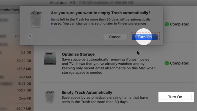 Empty Trash
