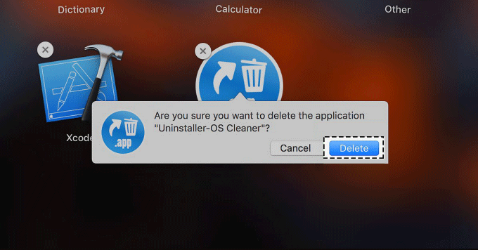 delete apps