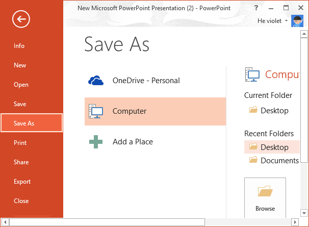 how to protect powerpoint presentation from editing office 365