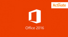 Activate office 2016