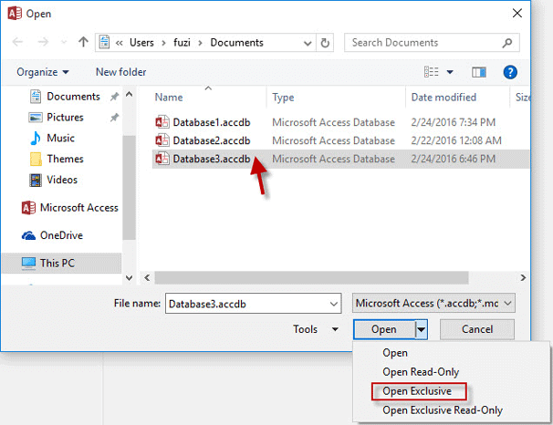 How To Bypass Mdb Accdb File Password In Access 10 16