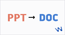 export contents from powerpoint to word document