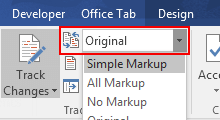 hide comments in word