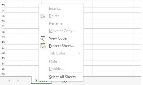 Password protect workbook structure