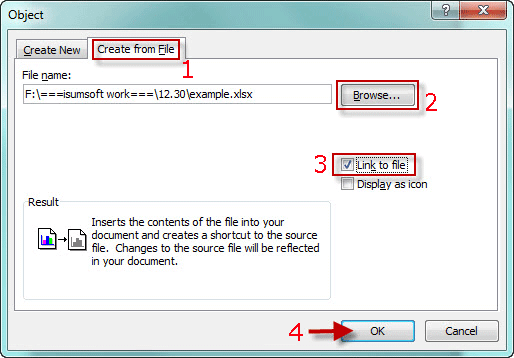 How To Put An Excel Chart Into Word