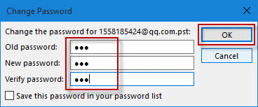 Reset password