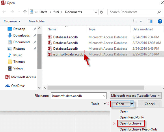 How To Set Database Password For Ms Access 16 07 Database File