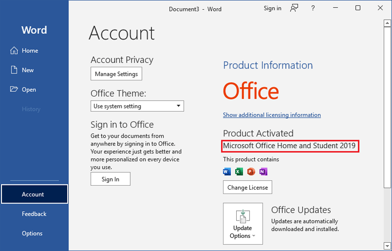 3 easy ways to find out what Microsoft Word version you have on Windows