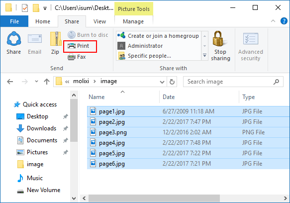 convert jpg to pdf on windows 10