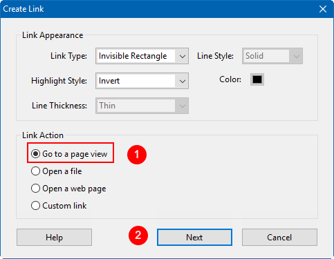 how to create table of contents in adobe