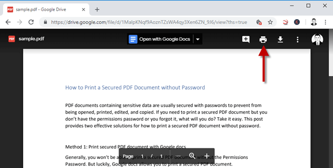 Ways to a Secured PDF Document without Password