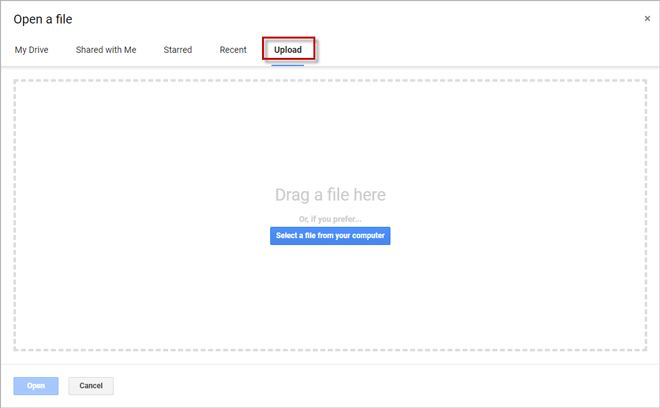 upload secured pdf