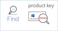 Find lost windows product key without software