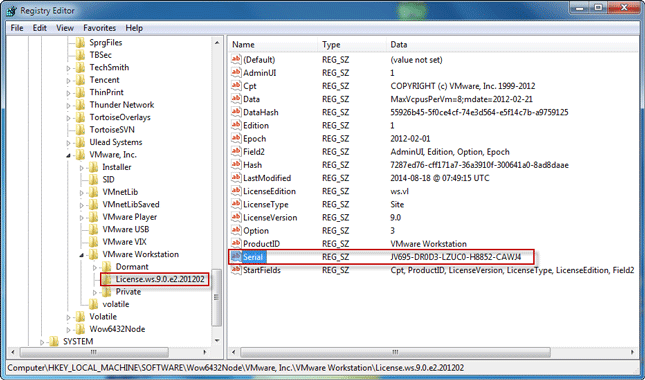 How to Find VMware Workstation License Key (or Product Key) How To Find Vmware Workstation License Key (Or Product Key)