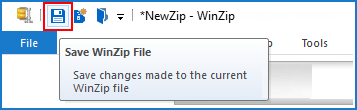 Save zip file