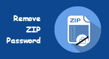 Remove password forgotten Zip file