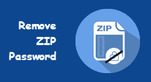 Remove forgotten zip password