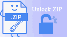 Unlock zip file without password