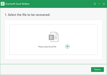 excel refixer screenshot