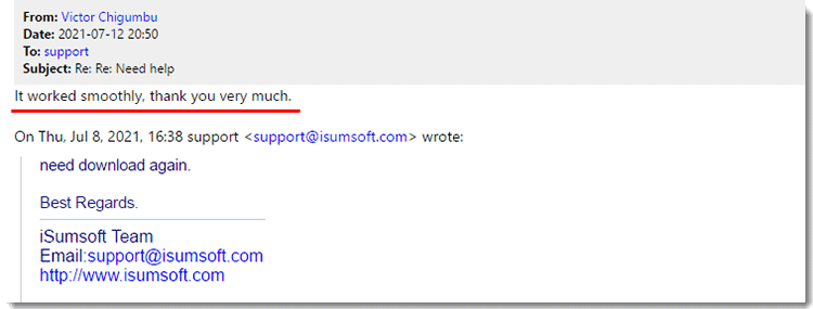 iSumsoft works