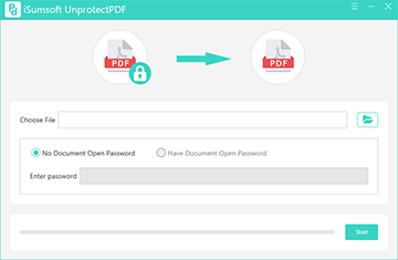 UnprotectPDF screenshot