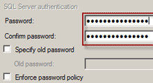 Change SA Password in SQL Server 2014