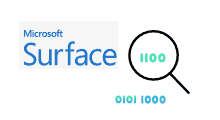 Find surface serial number