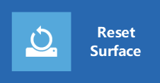 Reset surface to factory settings