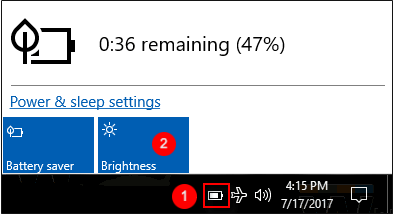 Adjust screen brightness