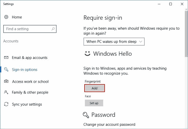 How to Setup Windows Hello on Surface Book/Pro 4