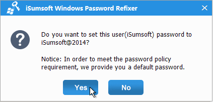 Reset Windows password
