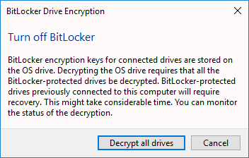 Start decryption