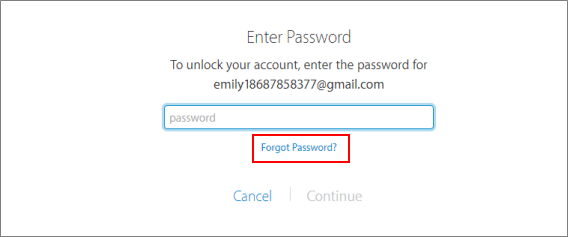 Forgot Password