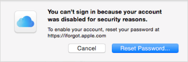 Reset your password