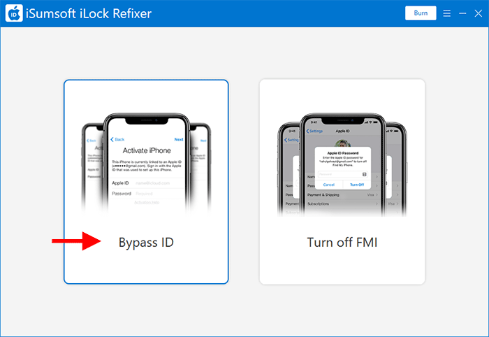 select Bypass ID