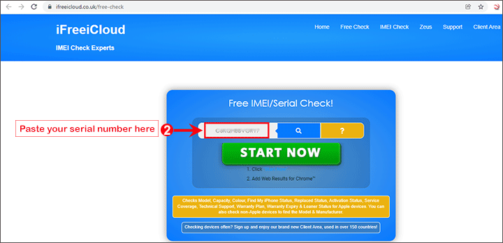 paste your serial number here
