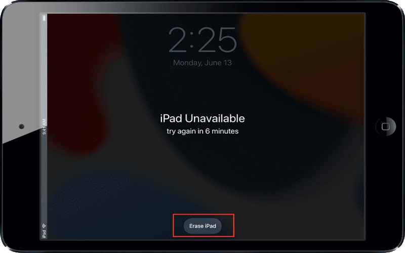 erase ipad on ipados 15