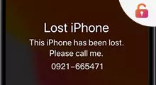 Unlock iPhone in Lost Mode