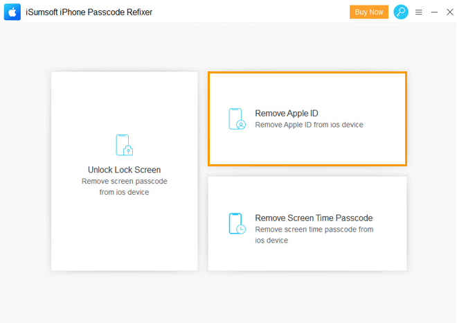 click Remove Apple ID