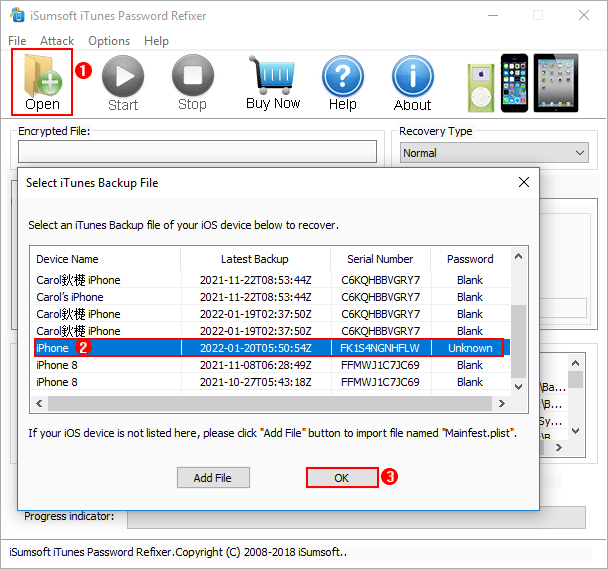 add backup file